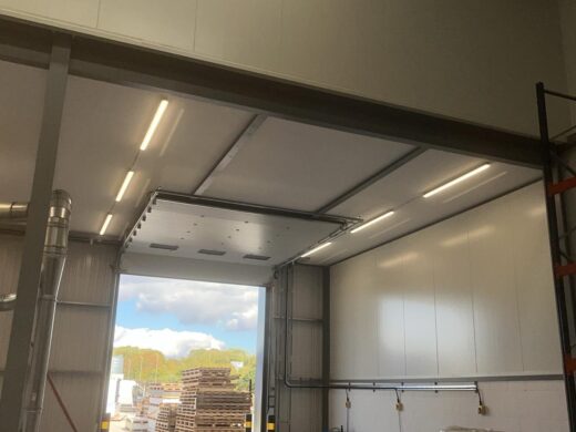 undercroft fork lifts area